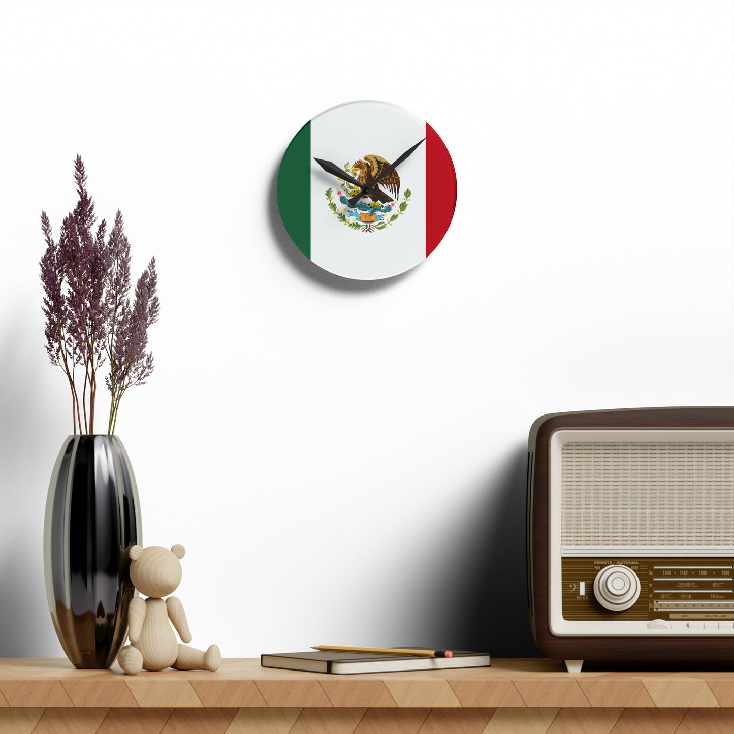 Mexico Acrylic Wall Clock