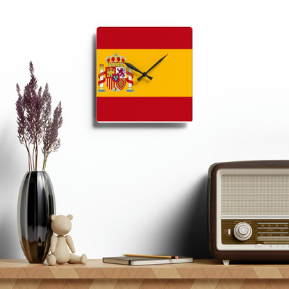 Spain Acrylic Wall Clock