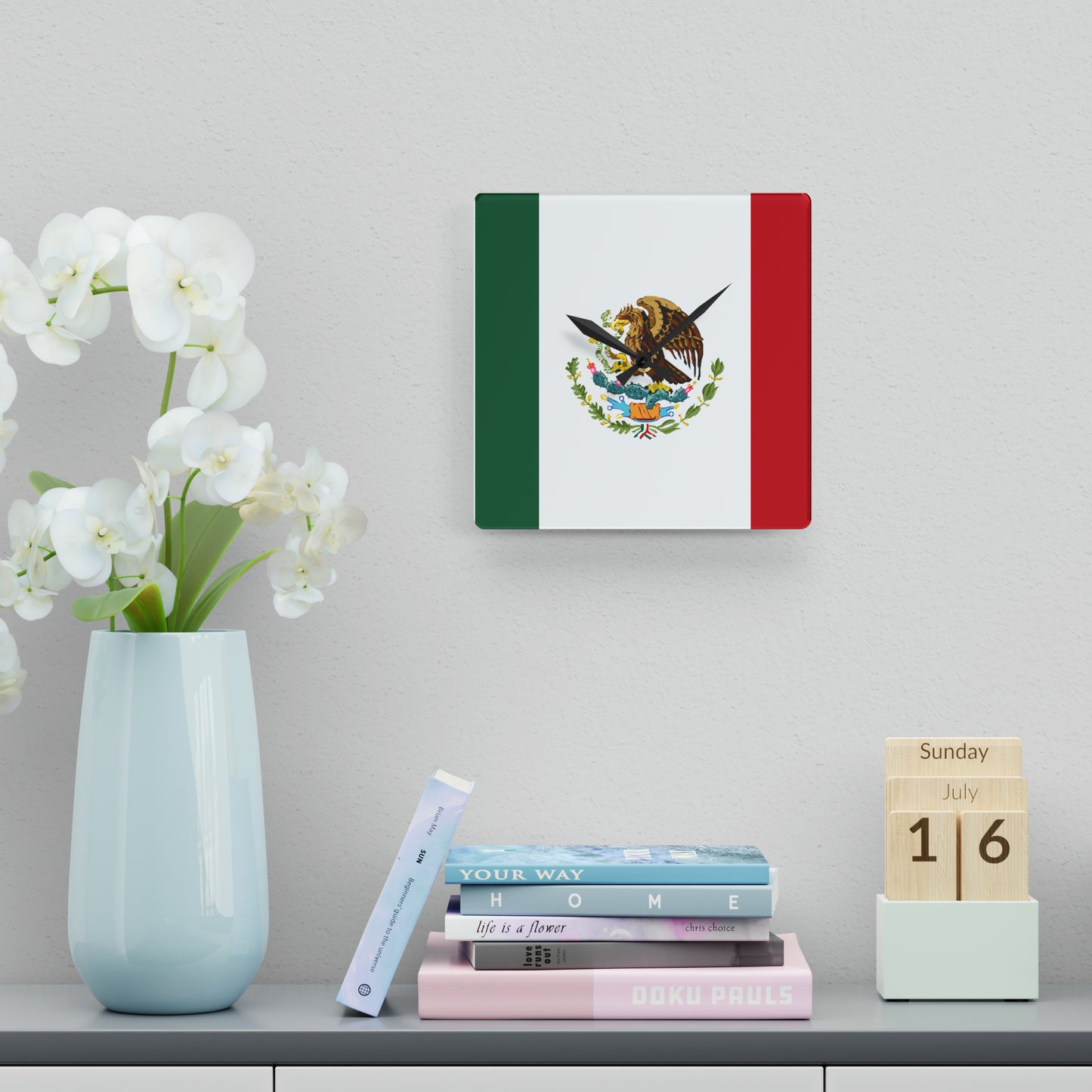 Mexico Acrylic Wall Clock